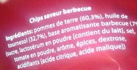 Chips Saveur Barbecue - Sastojci - fr