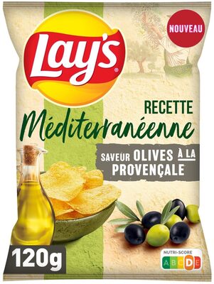 Lay's Recette méditerranéenne saveur olives à la provençale - Proizvod - fr