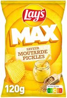 Lay's Max saveur moutarde pickles - Proizvod - fr