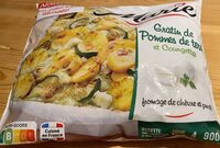 Gratin de pommes de terre et courgettes - Recycling instructions and/or packaging information - fr