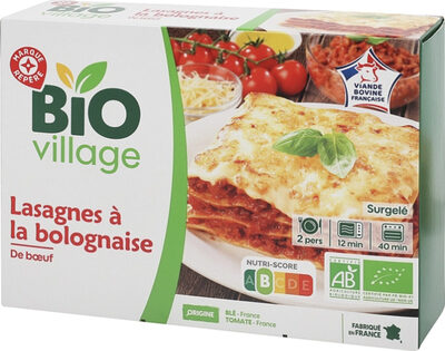 Lasagnes à la bolognaise - Производ - fr