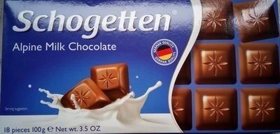 Schogetten alpine milk chocolate - Производ - sr