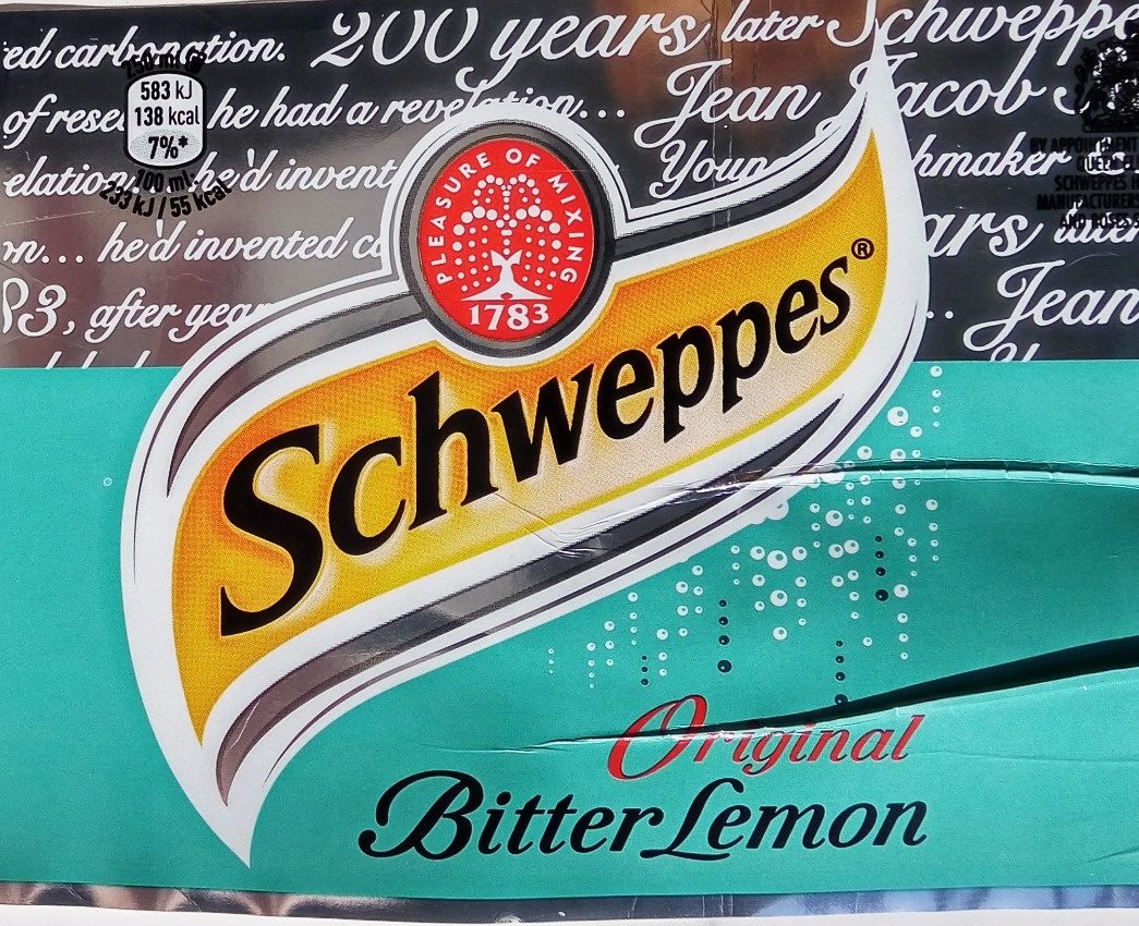 Schweppes bitter lemon - Производ - sr