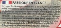 Le Bon Paris à la broche - Ingredients - fr